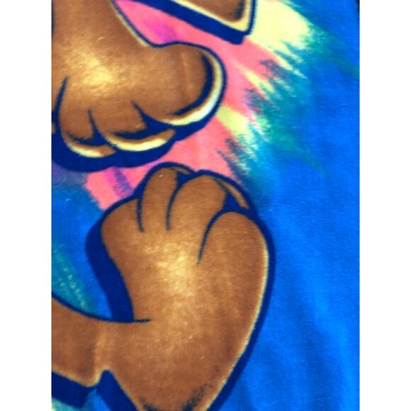 Scooby-Doo Cartoon Network Plush Soft Throw Blanket 42"x58" Tie-Dyed - Picture 10 of 13